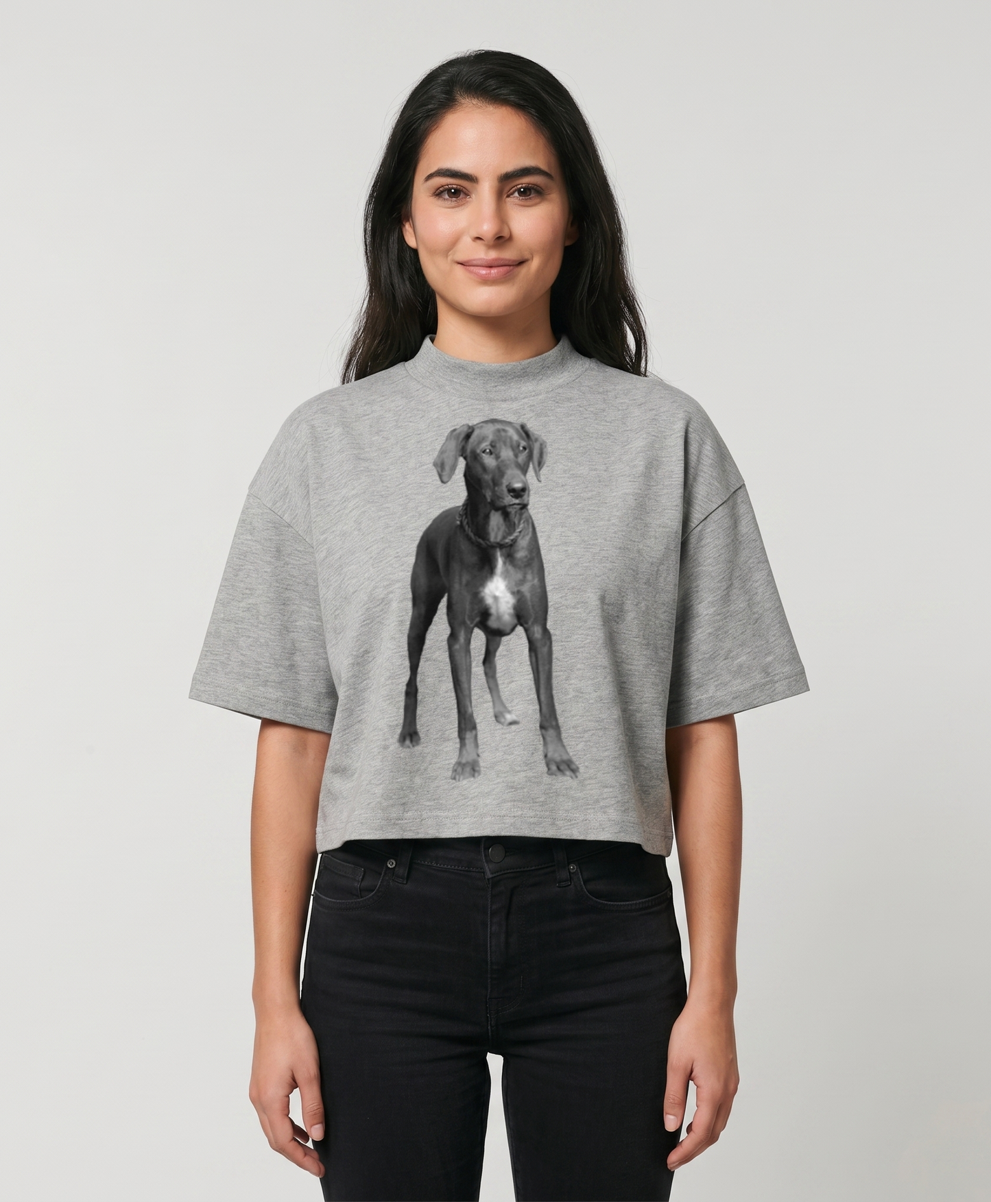 Boxy Cropped T-Shirt