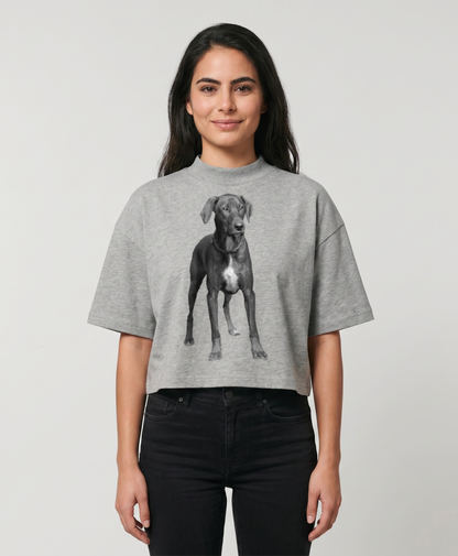 Boxy Cropped T-Shirt