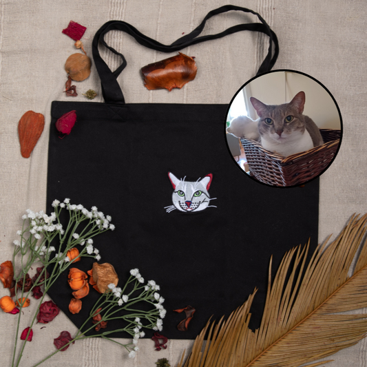 Custom Embroidered Tote Bag | Furry Friends