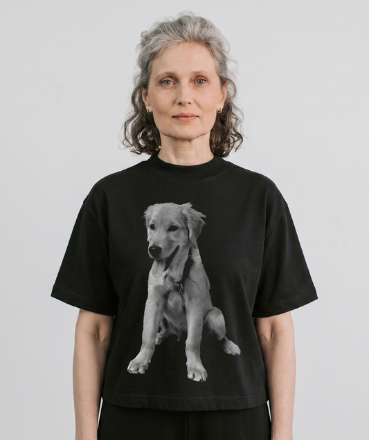 Boxy Cropped T-Shirt