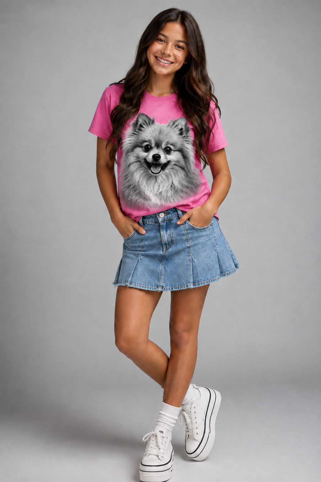 Pop of Pink Everyday T-Shirt